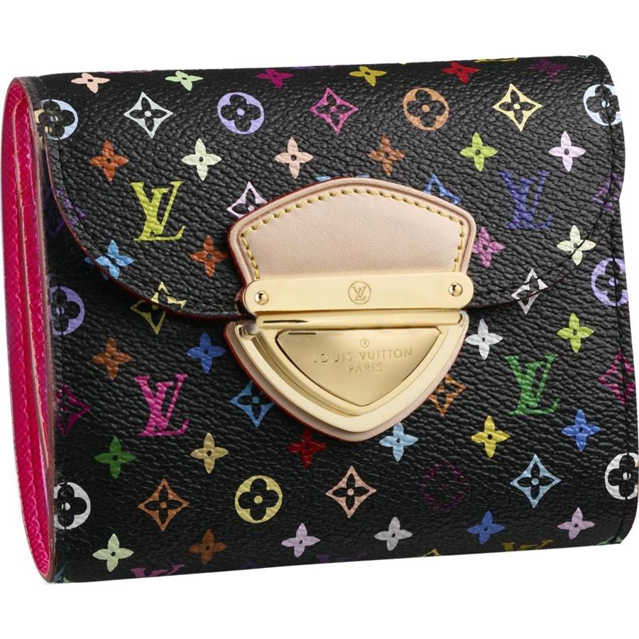 1:1 Quality Replica Louis Vuitton Joey Wallet Monogram Multicolore M60282 - Click Image to Close